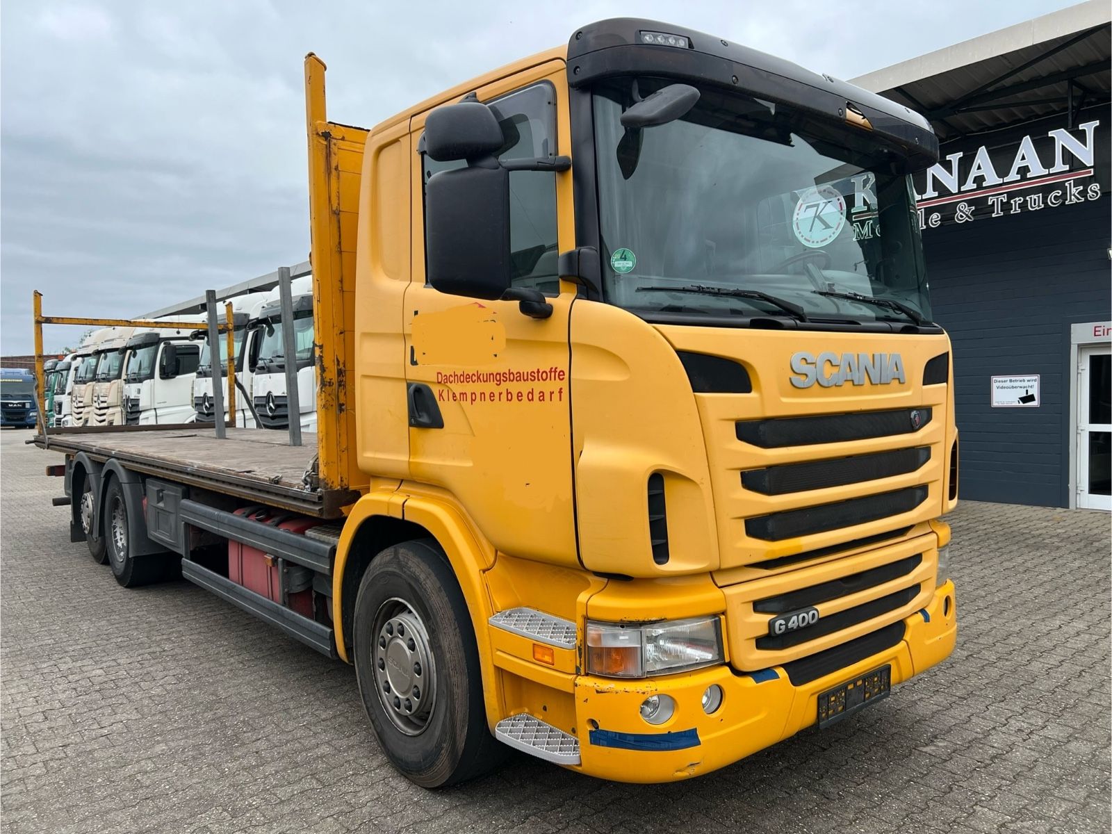 Scania G400 6x2  8,50m Plateau   Long EURO5