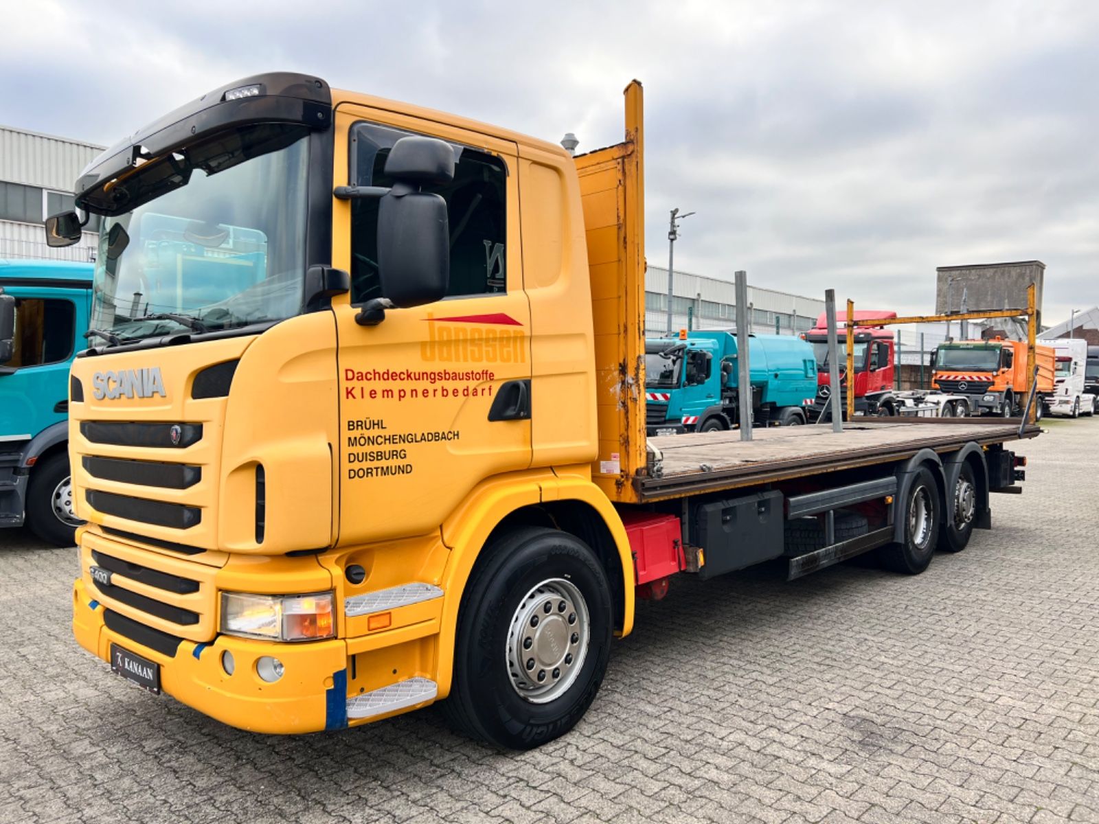 Fahrzeugabbildung Scania G400 6x2  8,50m Plateau   Long EURO5