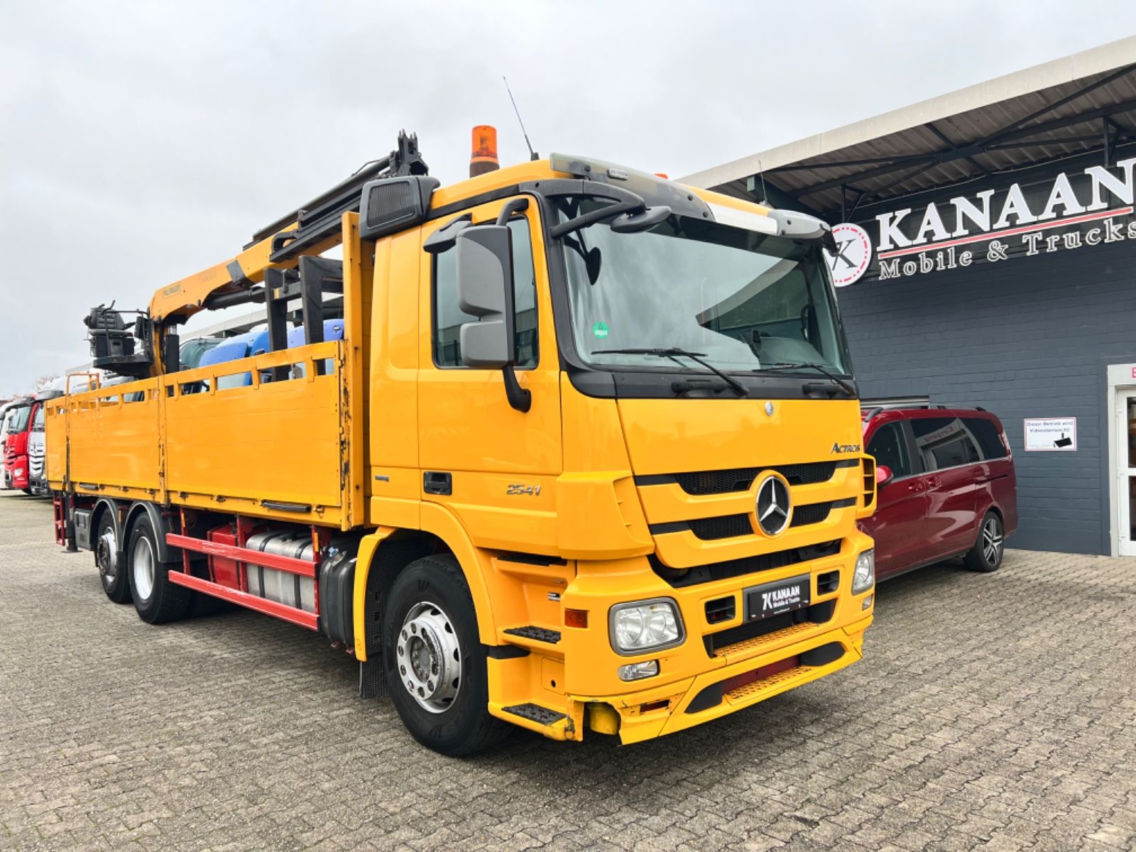 Mercedes-Benz Actros  2541    Palfinger PK18001L