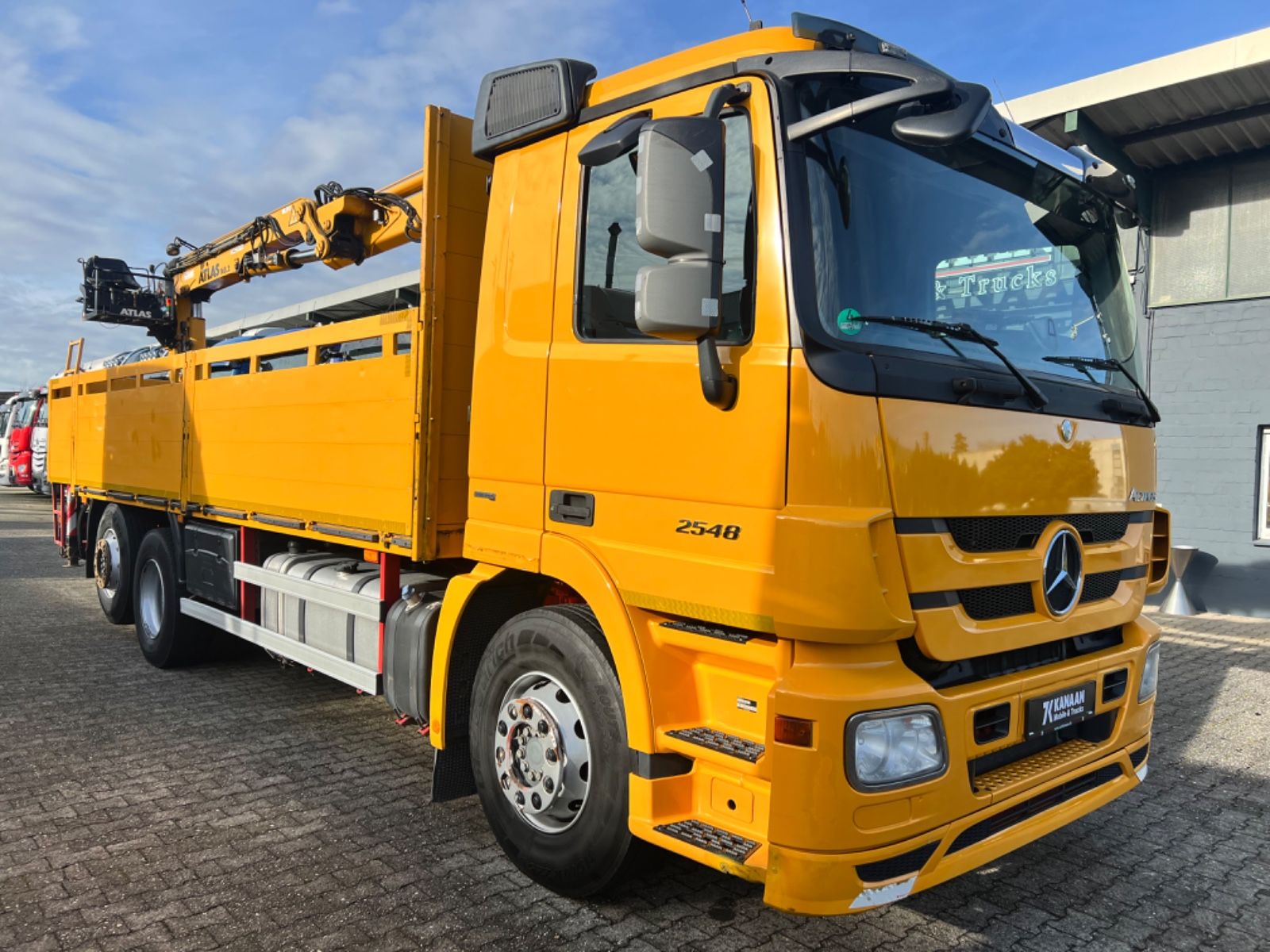 Mercedes-Benz Actros L  2548  6x2  Retarder  ATLAS AK165.2VB