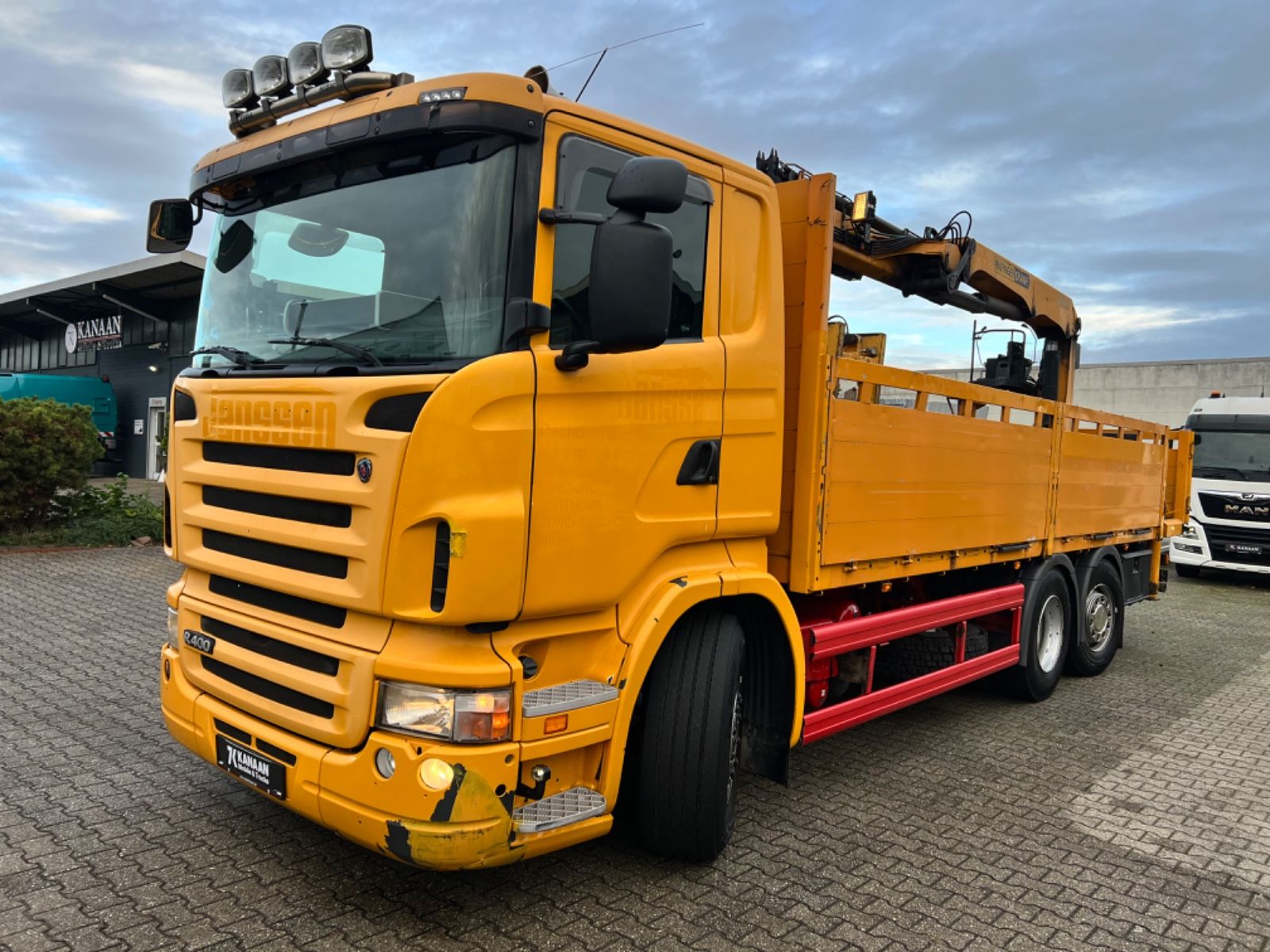 Fahrzeugabbildung Scania R400 6x2 Palfinger 18001L   EURO5