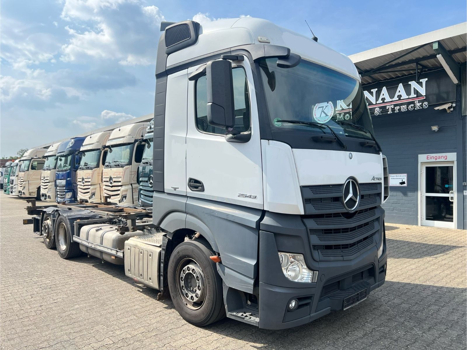 Mercedes-Benz 2543 Actros 6x2  BDF    MOTORSCHADEN