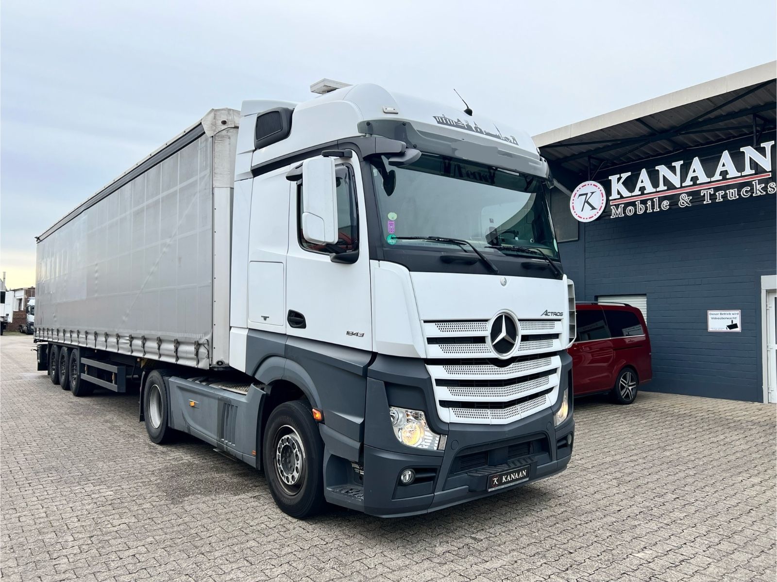 Fahrzeugabbildung Mercedes-Benz 1843 Actros 4  BigSpace   Retarder TOP