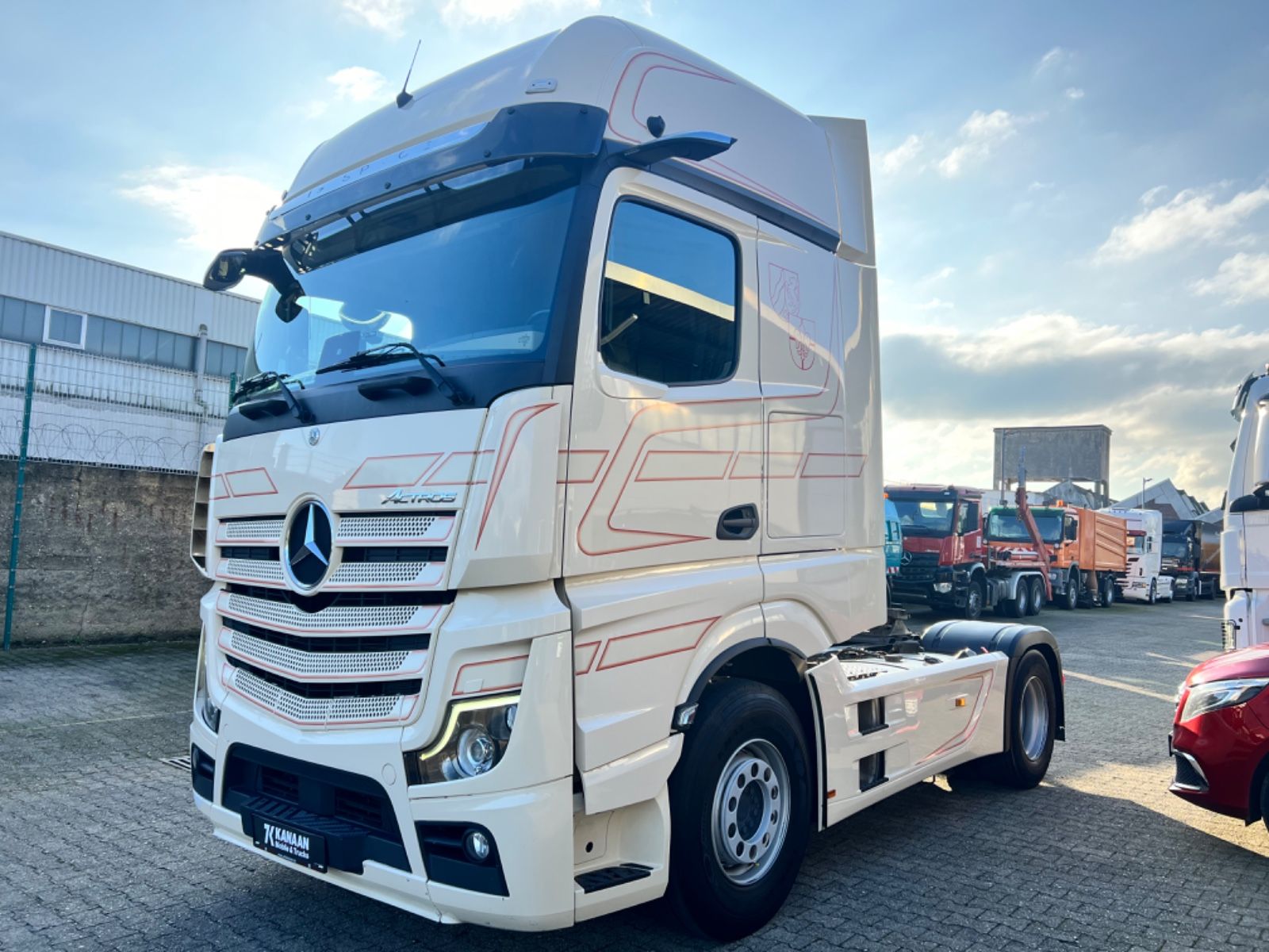 Fahrzeugabbildung Mercedes-Benz 1848 LS Actros 5   GigaSpace Retarder