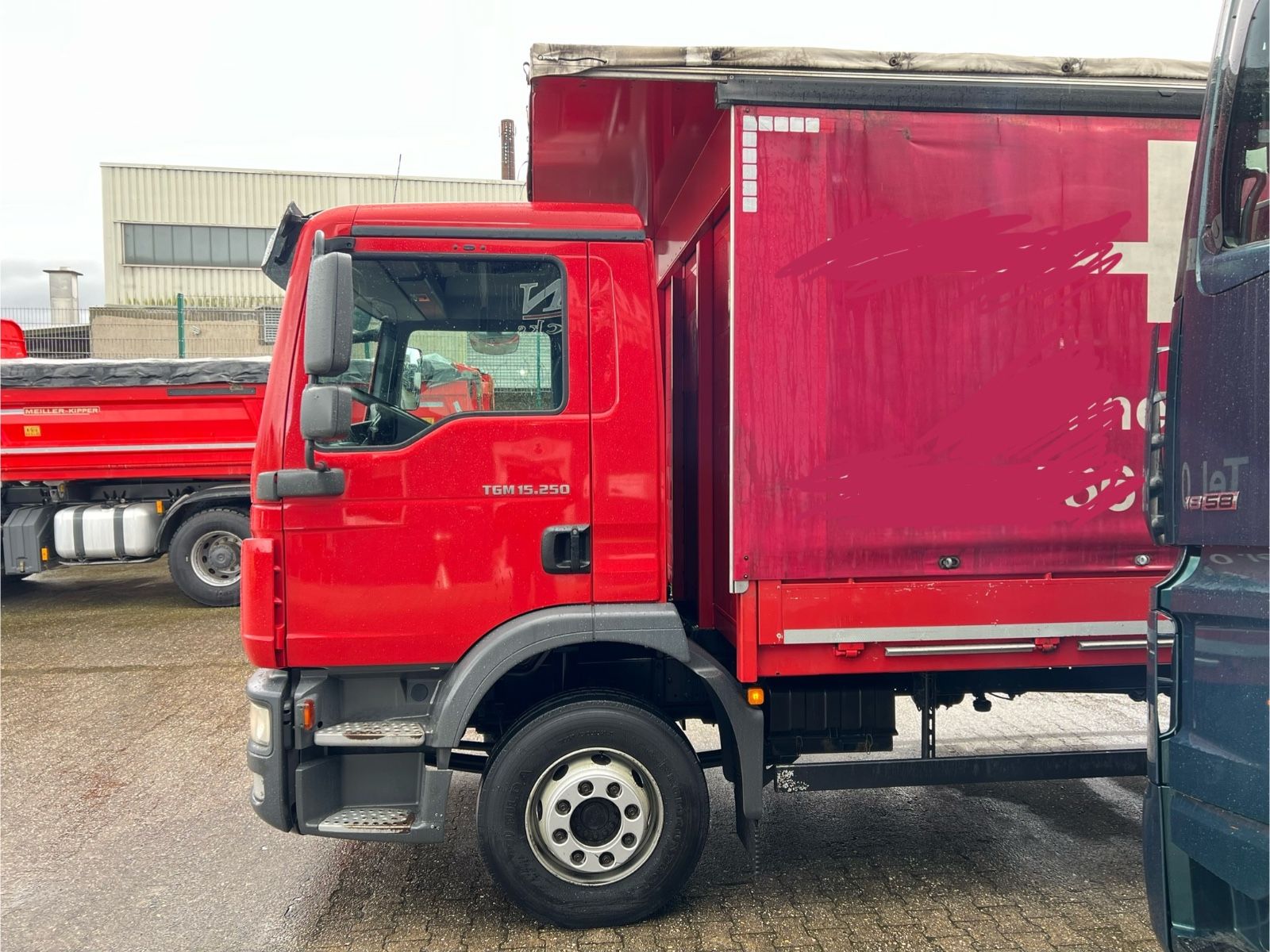 Fahrzeugabbildung MAN TGM 15.250  Spezial Aufbau Langmaterial 7,5m