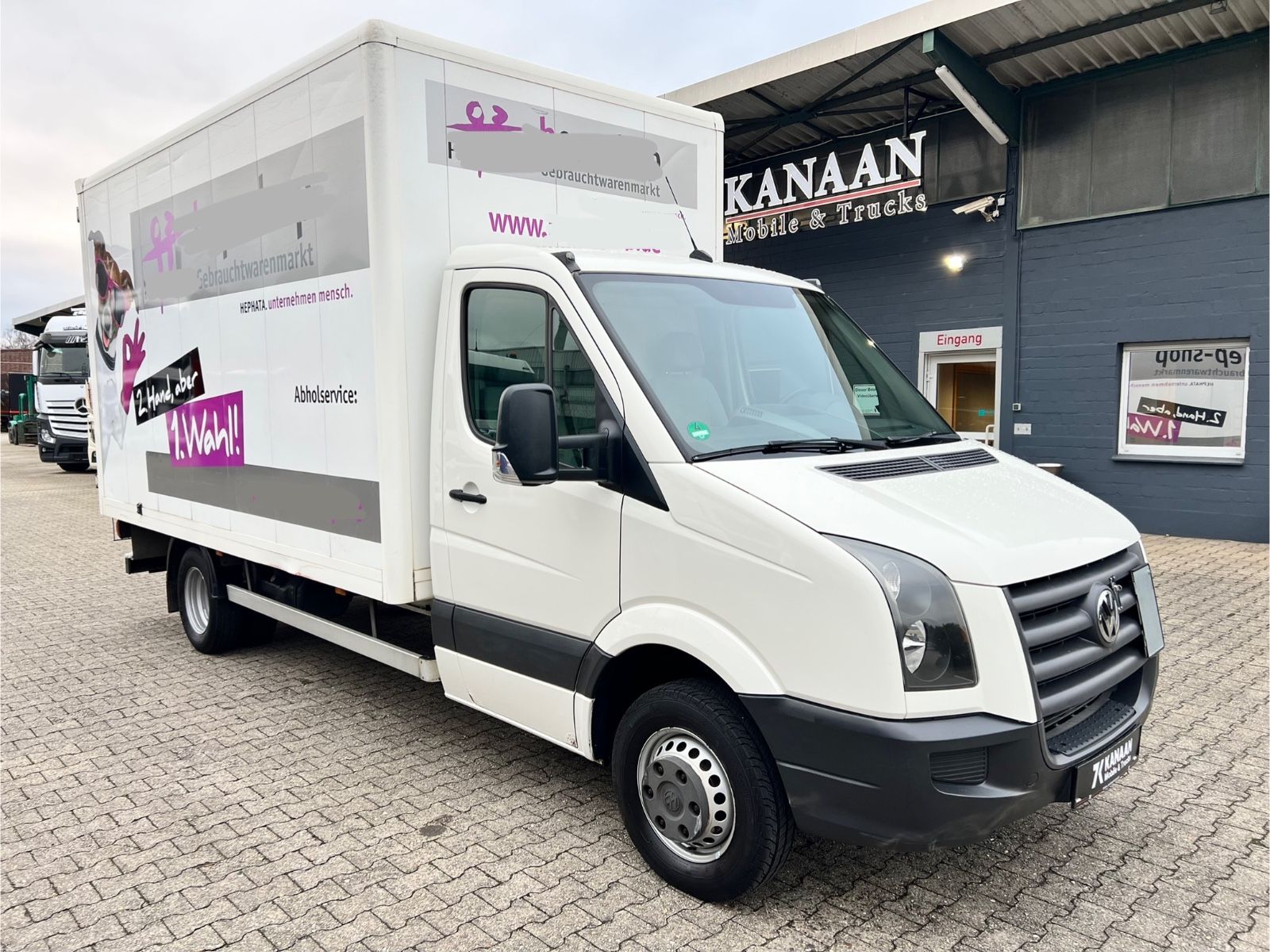 Volkswagen Crafter 2.5  BlueTDI Koffer 5t   Nutzl. 2.000Kg