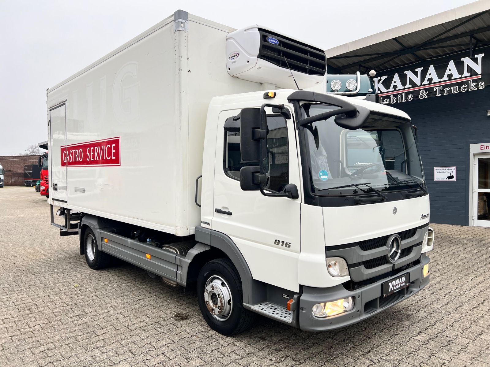 Mercedes-Benz 816 Atego Tiefkühlkoffer Carrier LBW