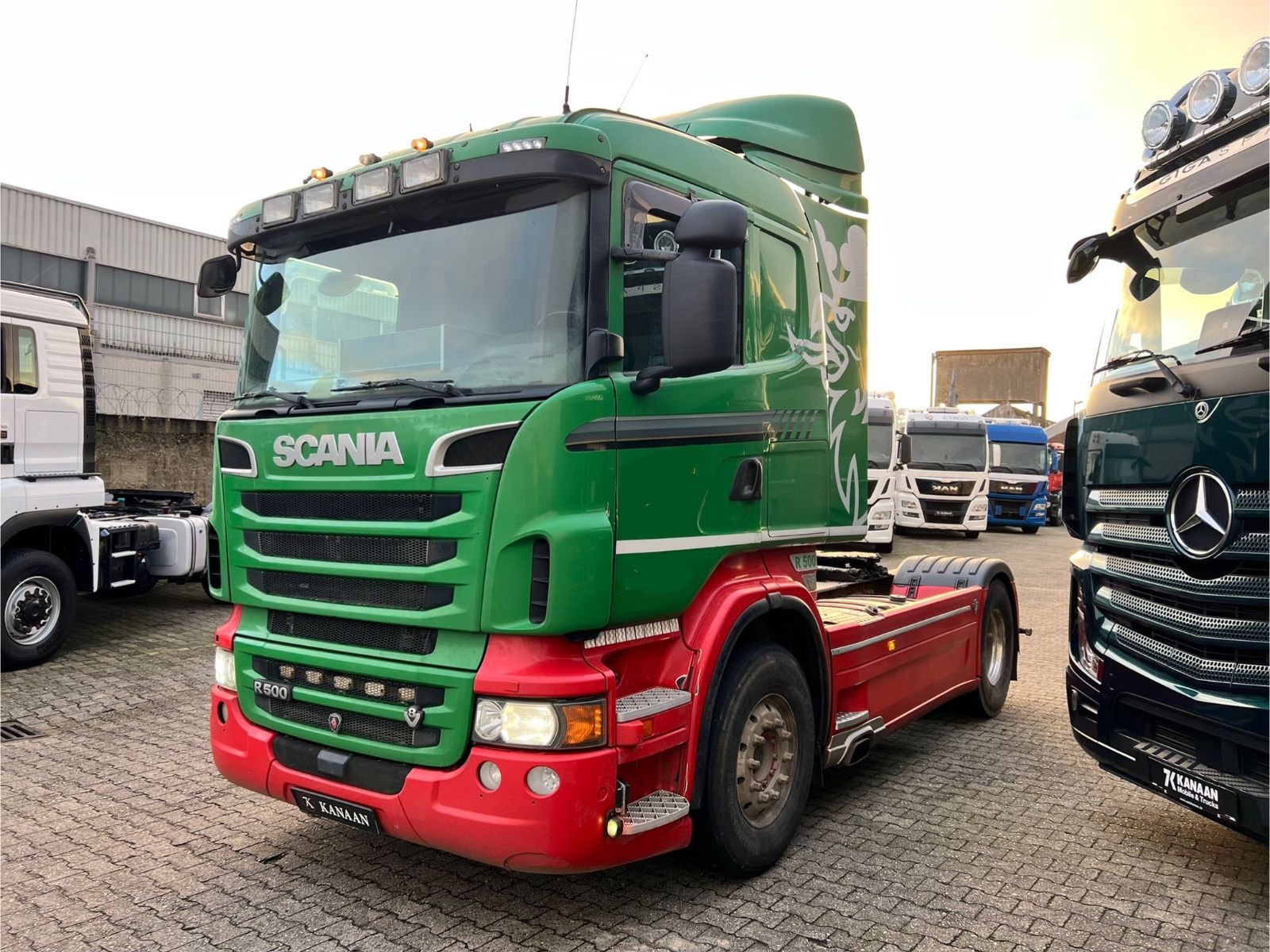 Fahrzeugabbildung Scania R500 V8  Hydraulik  Leder Euro5